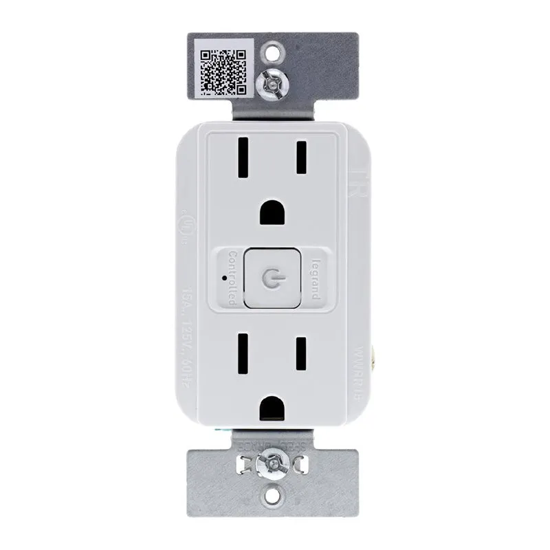 Legrand WWRR15 Smart Outlet with Wi-Fi