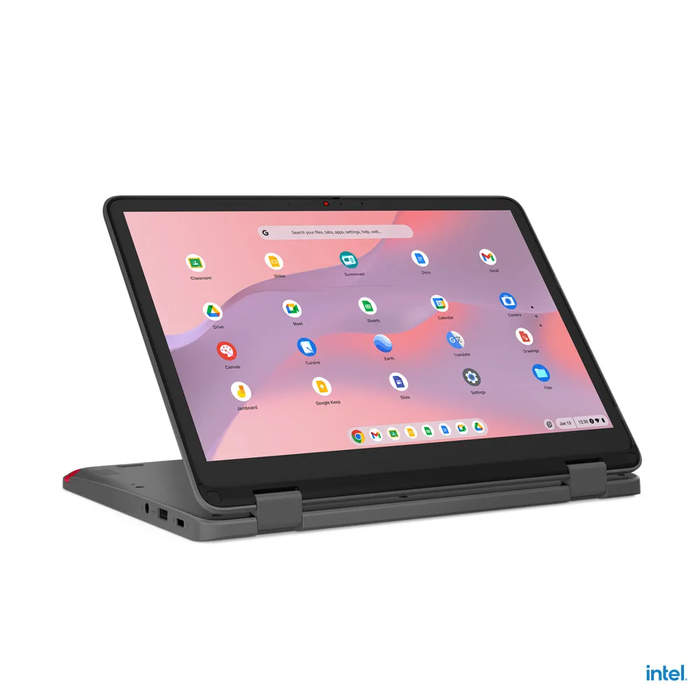 Lenovo 500E Yoga Chromebook Gen 4 82W4 - Flip Design - Intel N-Series - N100 / Up To 3.4 Ghz - Chrome Os - Uhd Graphics