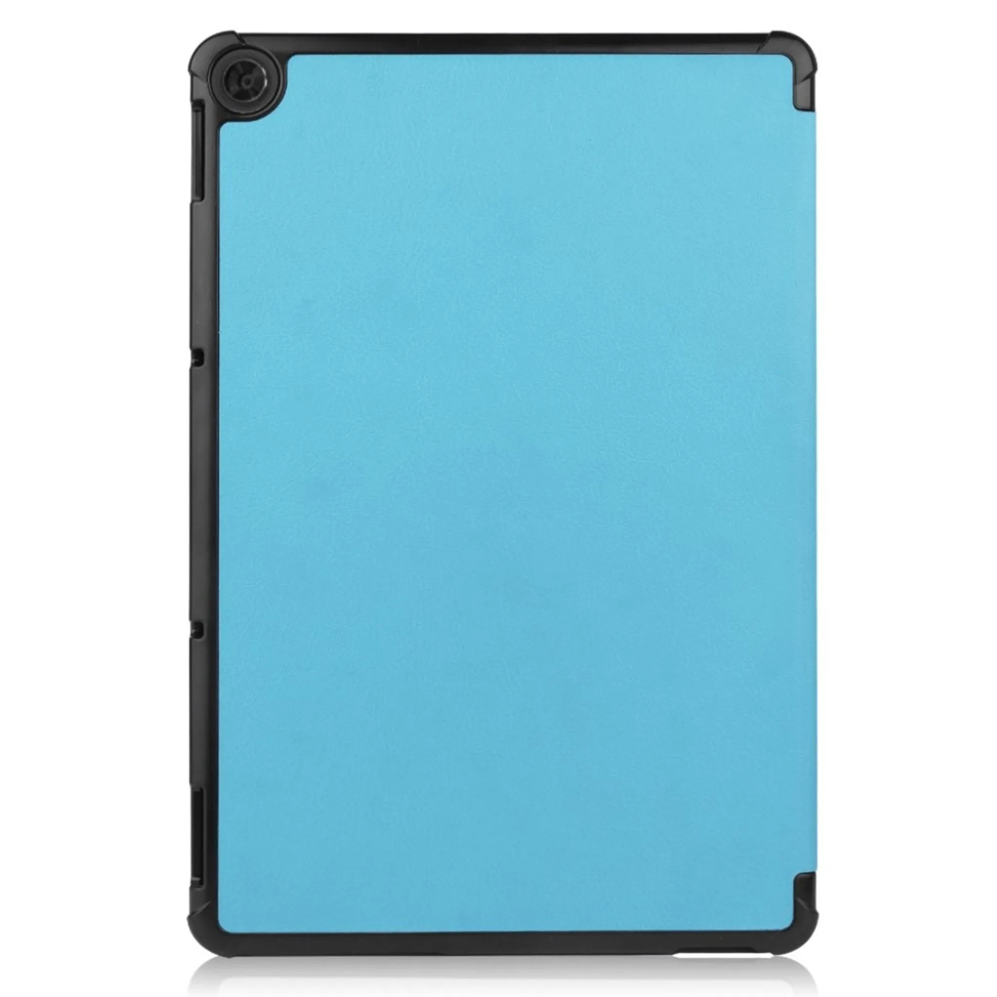 Lenovo Chromebook Duet litchi leather flip case - Baby Blue