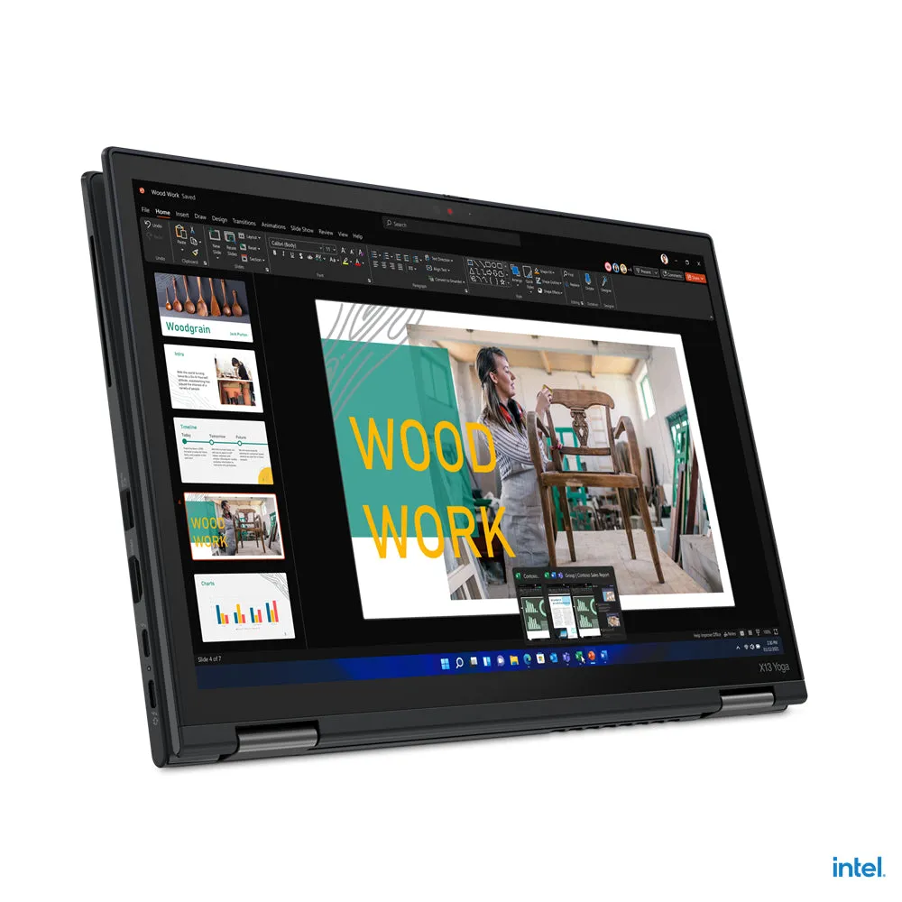 Lenovo Thinkpad X13 Yoga Gen 3 21Aw - Flip Design - Intel Core I5 - 1235U / Up To 4.4 Ghz - Evo - Win 10 Pro 64-Bit (Inc