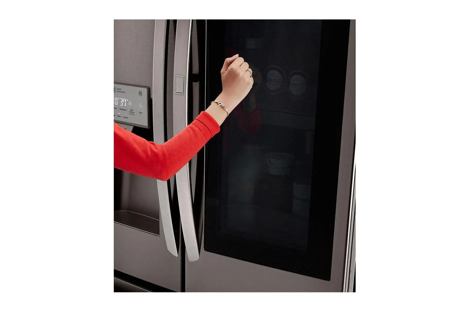 Lg 28 cu. ft. Smart wi-fi Enabled InstaView™ Door-in-Door® Refrigerator