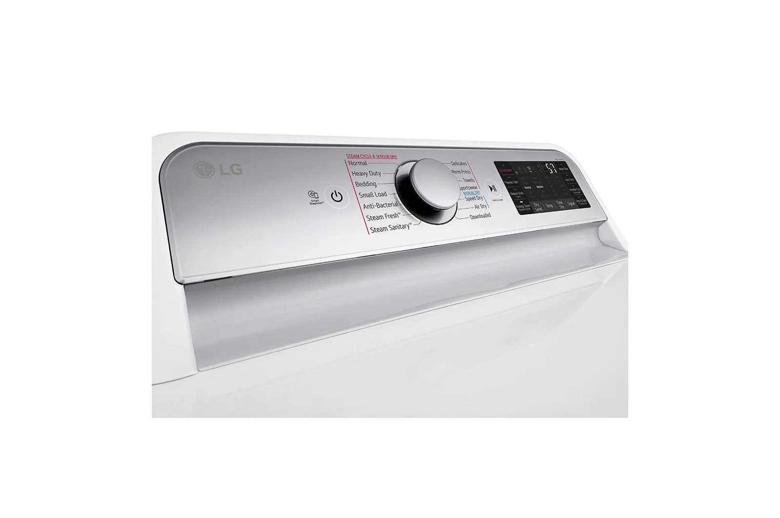 Lg 7.3 cu. ft. Ultra Large Capacity Smart wi-fi Enabled Rear Control Gas Dryer with TurboSteam™