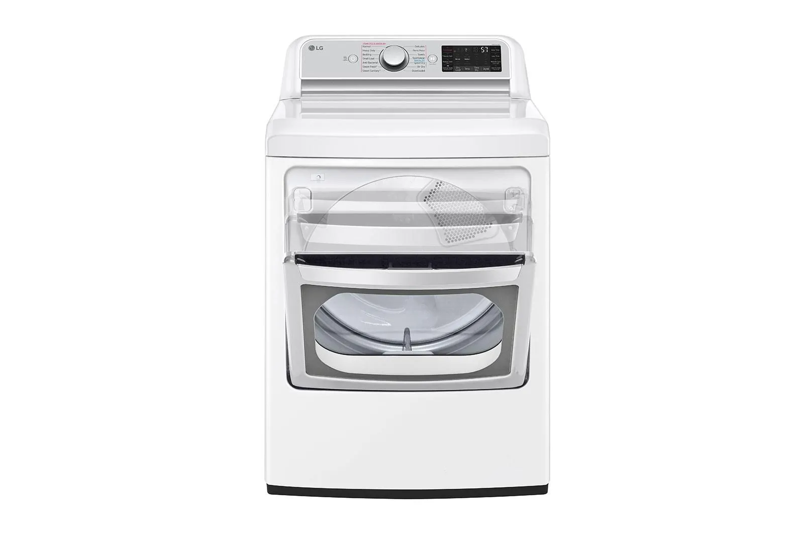 Lg 7.3 cu. ft. Ultra Large Capacity Smart wi-fi Enabled Rear Control Gas Dryer with TurboSteam™