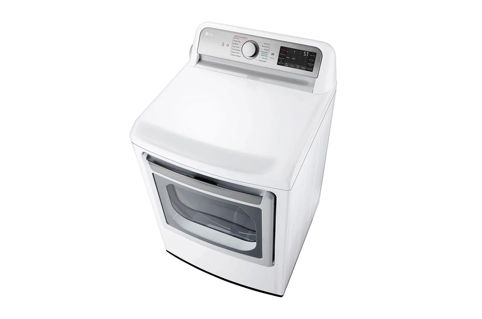 Lg 7.3 cu. ft. Ultra Large Capacity Smart wi-fi Enabled Rear Control Gas Dryer with TurboSteam™