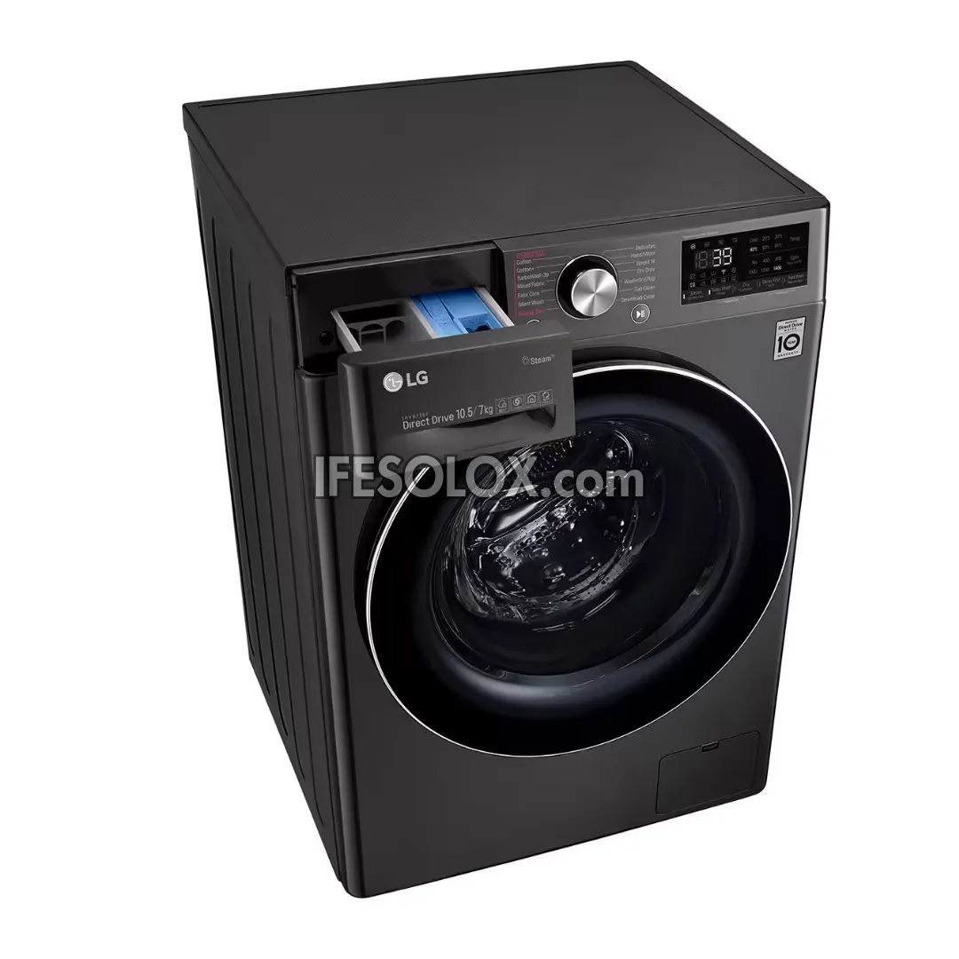 LG F4V5RGPYJE 10.5kg Vivace Washer 7kg Dryer, ThinQ WiFi Smart Automatic Front Load Washing Machine - Brand New