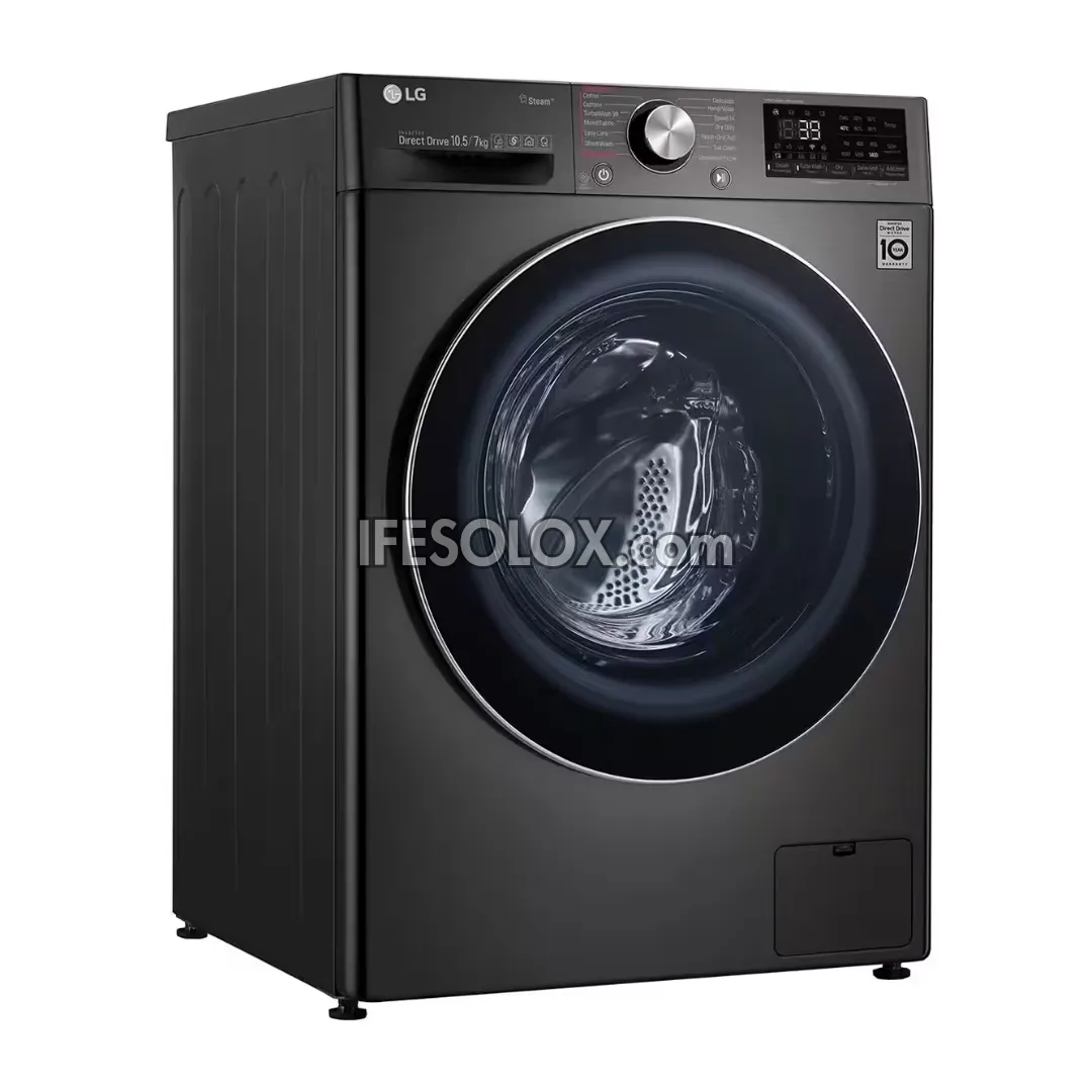 LG F4V5RGPYJE 10.5kg Vivace Washer 7kg Dryer, ThinQ WiFi Smart Automatic Front Load Washing Machine - Brand New