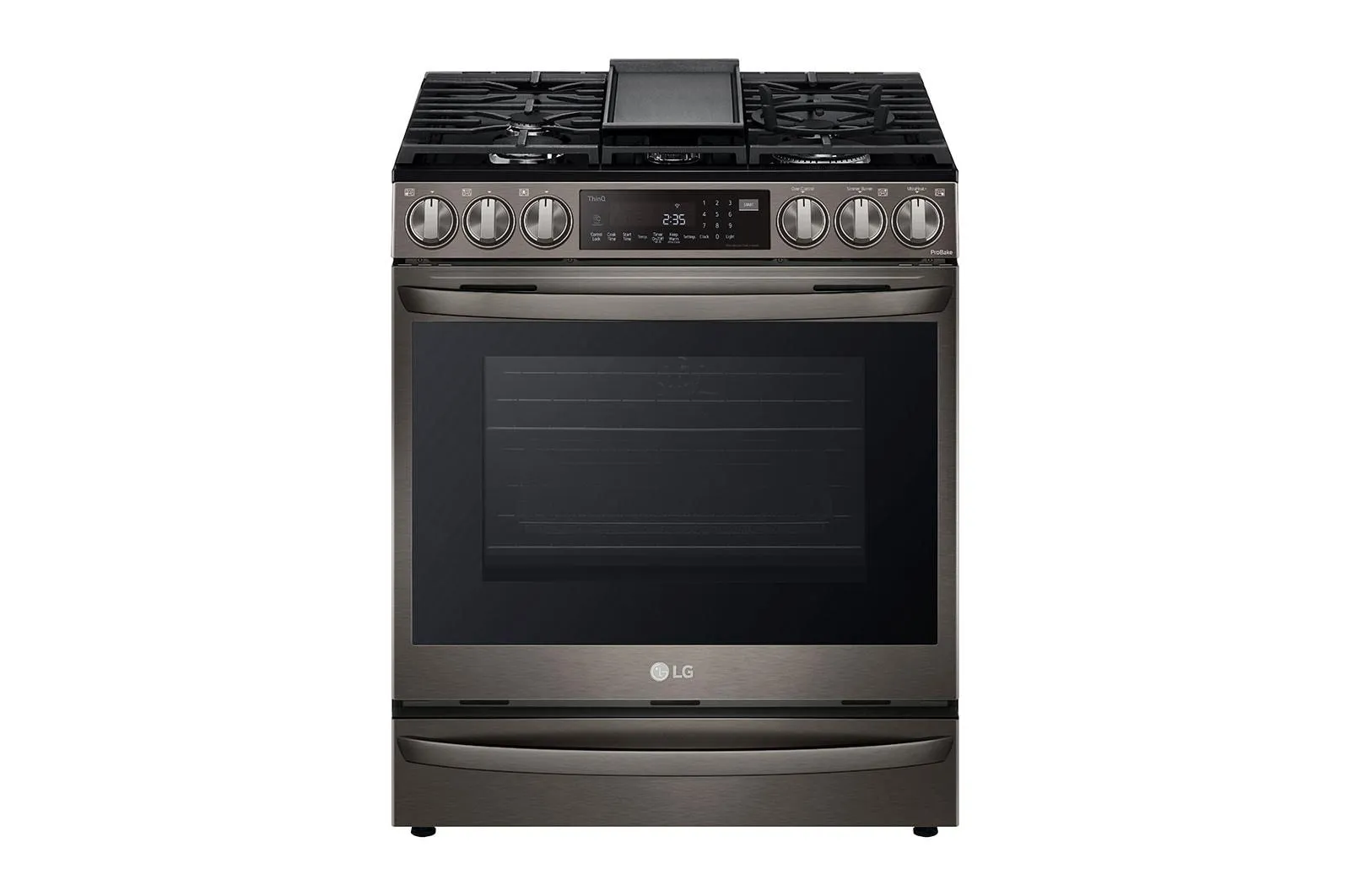 Lg LSGL6337D 6.3 cu ft. Smart Wi-Fi Enabled ProBake Convection® InstaView™ Gas Slide-in Range with Air Fry