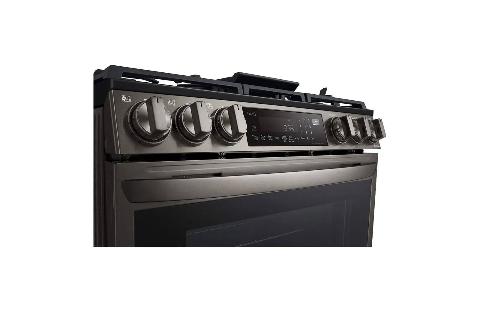 Lg LSGL6337D 6.3 cu ft. Smart Wi-Fi Enabled ProBake Convection® InstaView™ Gas Slide-in Range with Air Fry