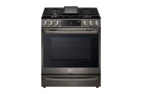 Lg LSGL6337D 6.3 cu ft. Smart Wi-Fi Enabled ProBake Convection® InstaView™ Gas Slide-in Range with Air Fry