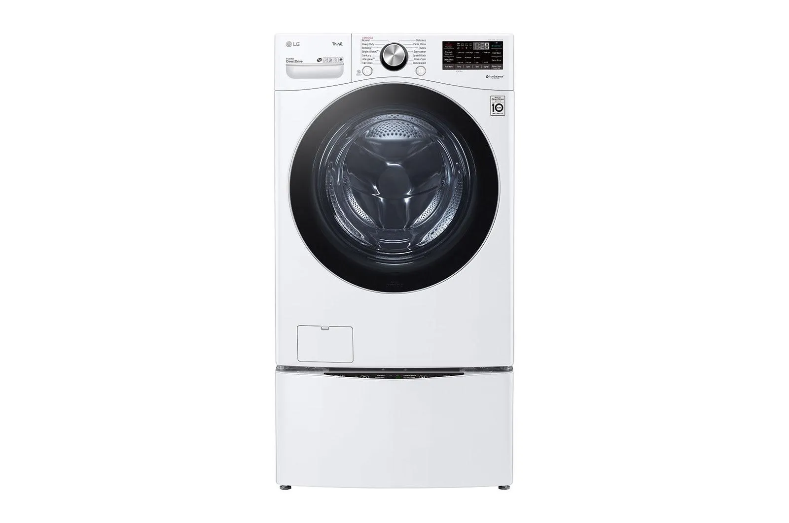 Lg WM4200HWA 5.0 cu. ft. Mega Capacity Smart wi-fi Enabled Front Load Washer with TurboWash™ 360(degree) and Built-In Intelligence