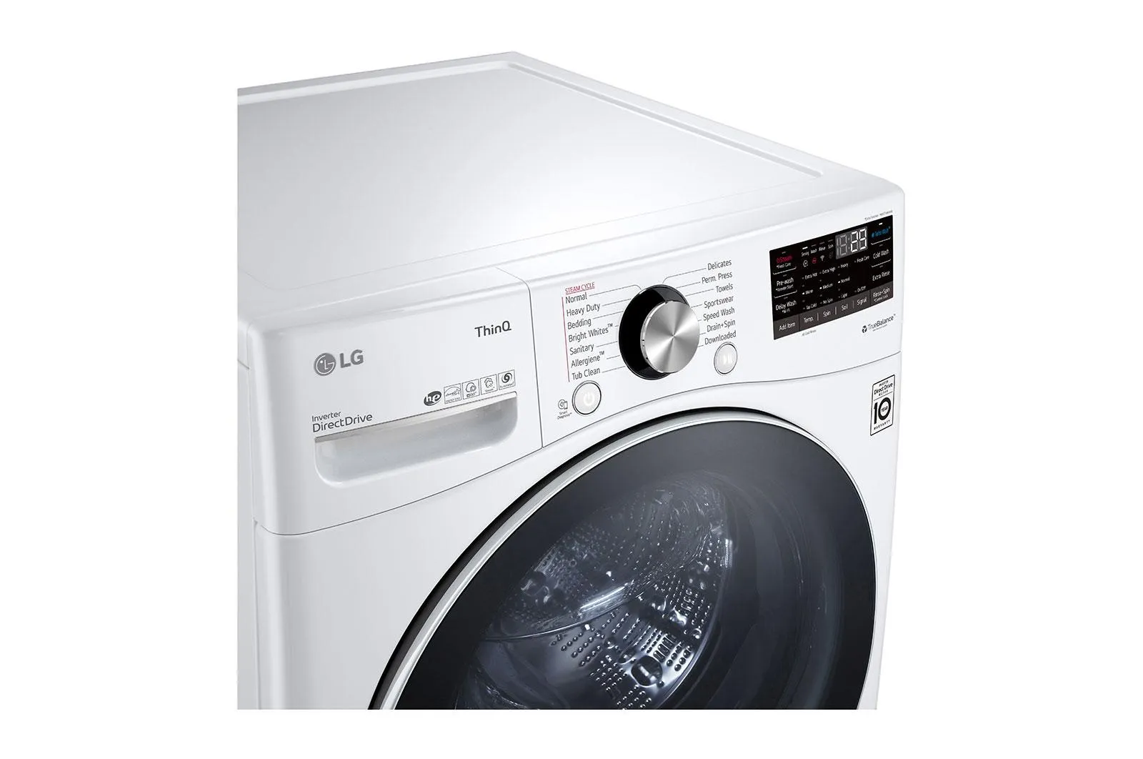 Lg WM4200HWA 5.0 cu. ft. Mega Capacity Smart wi-fi Enabled Front Load Washer with TurboWash™ 360(degree) and Built-In Intelligence