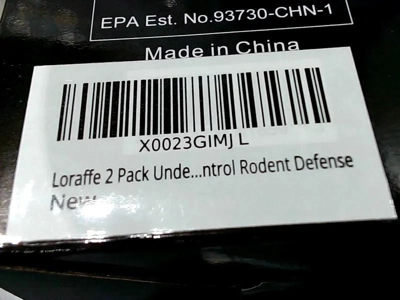 Loraffe Ultrasonic Rodent Repellent 2 Pack Home Accessory