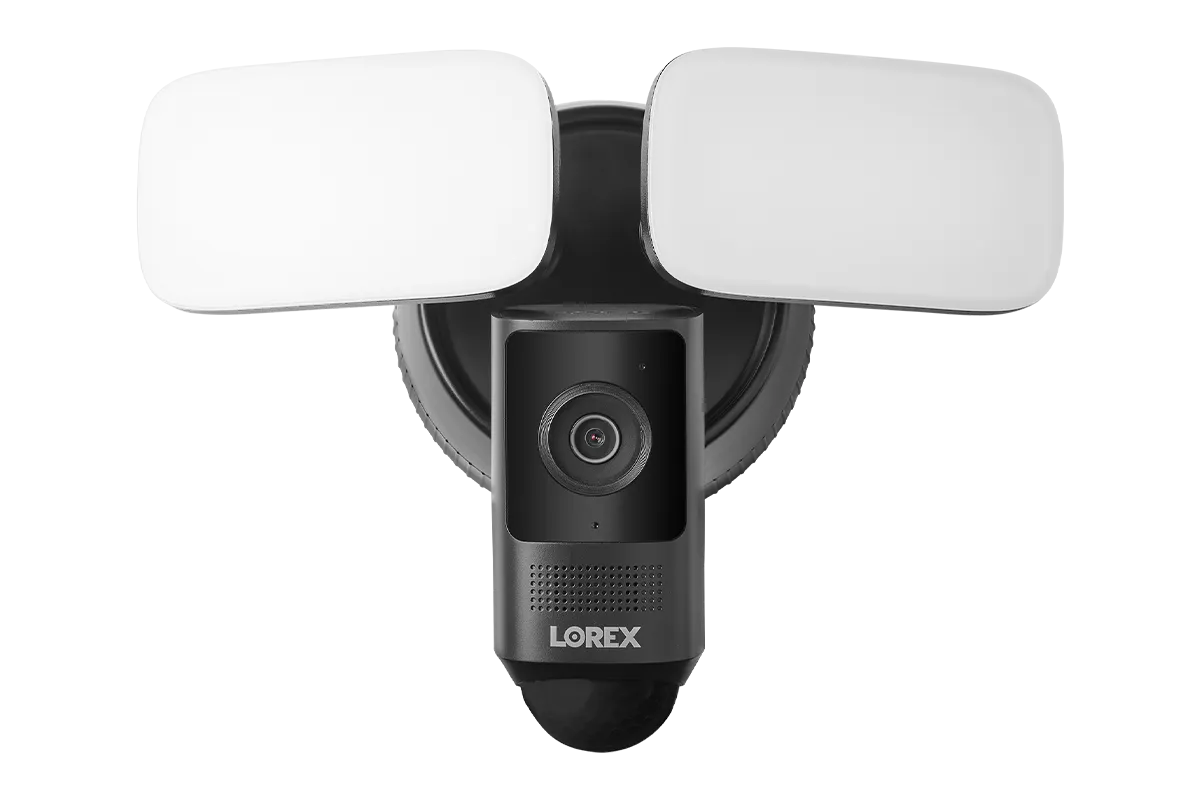 Lorex 2K Wi-Fi Floodlight Security Camera (32GB, Cloud-Enabled)