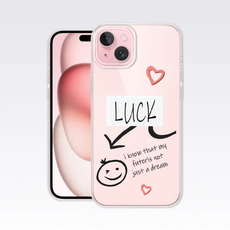 Luck Not a Dram Clear Silicon Cover