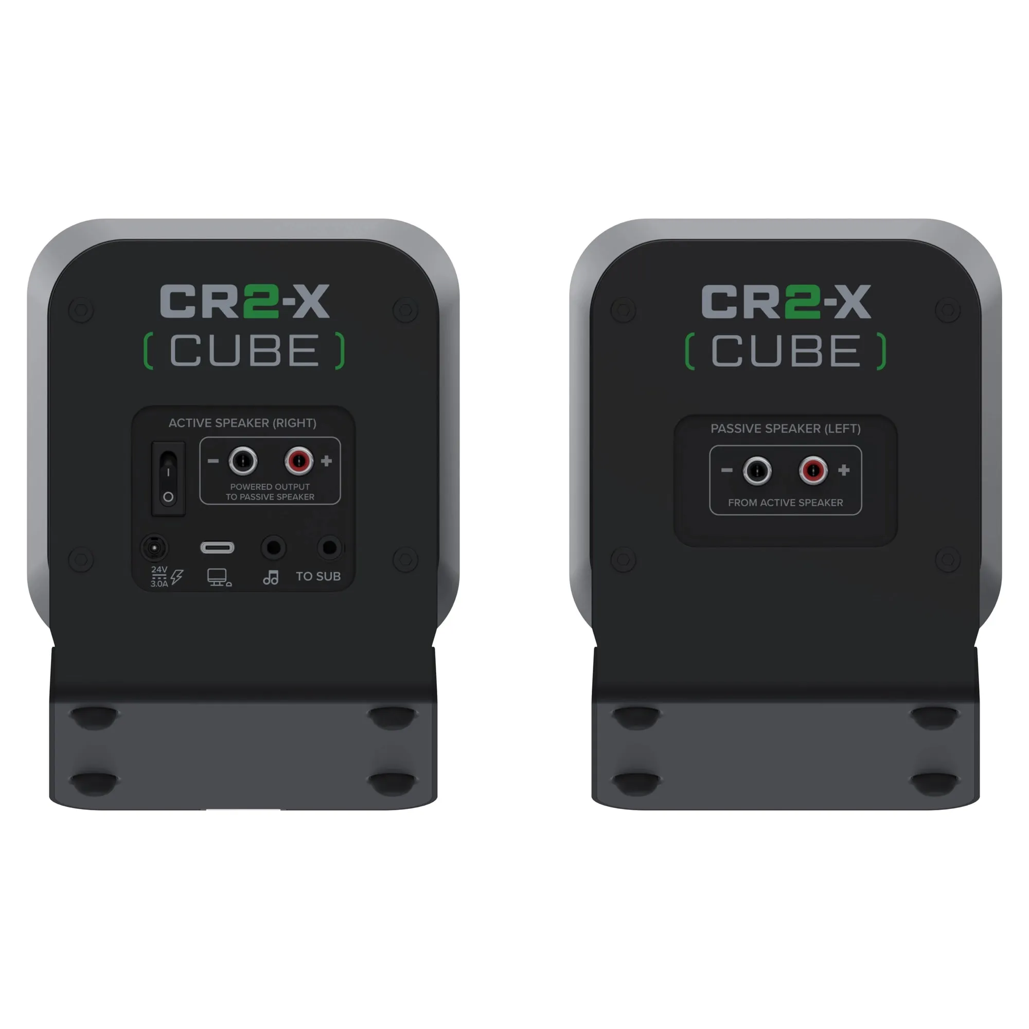 Mackie CR2-X Cube Compact Desktop Speakers