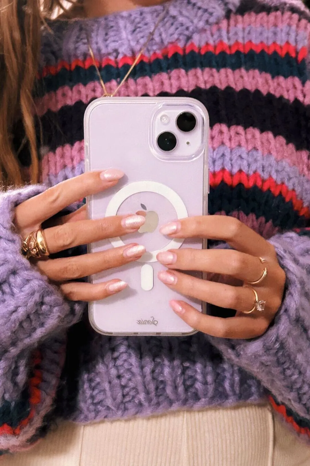 MAGLINK™ Clear Glow iPhone Case