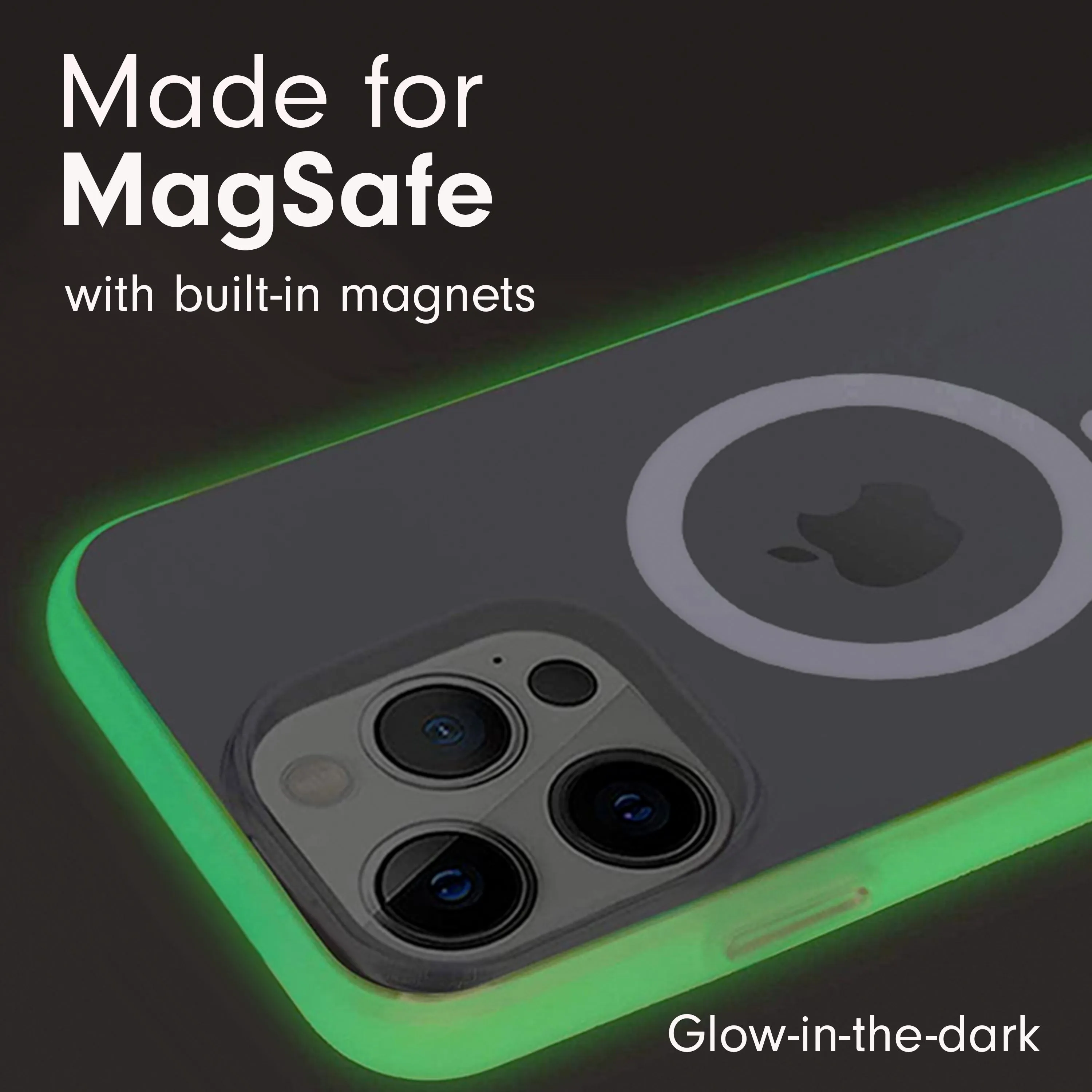 MAGLINK™ Clear Glow iPhone Case