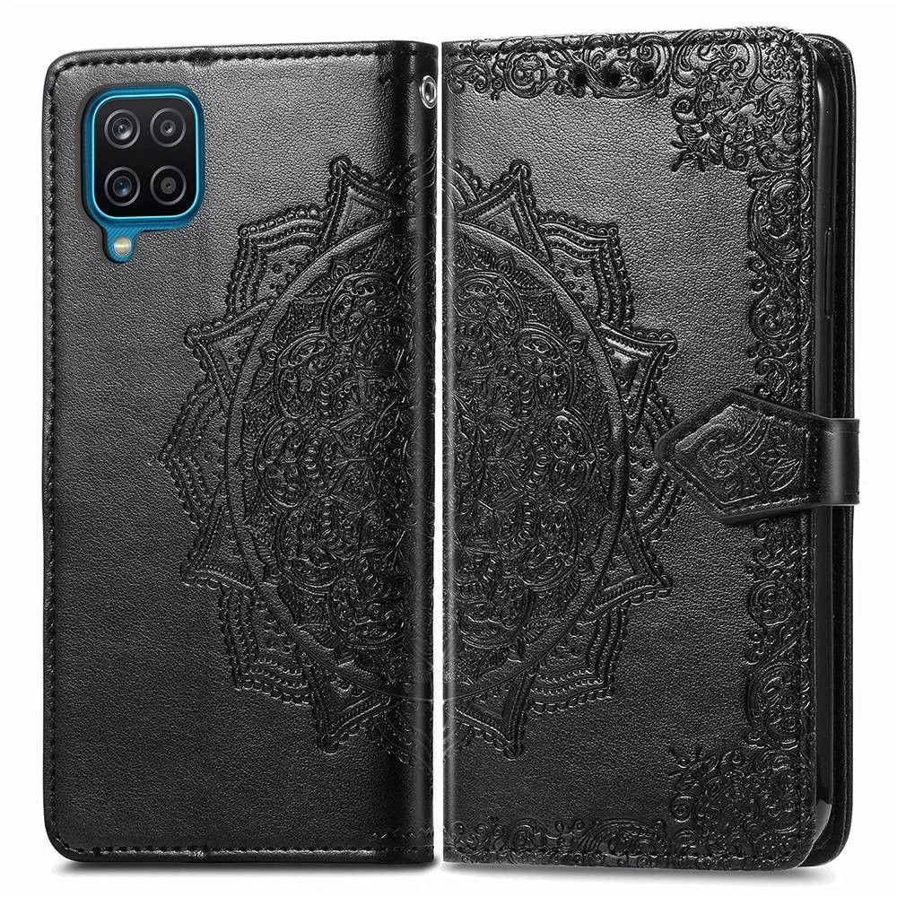 Mandala Samsung Galaxy M33 5G Flip case - Black