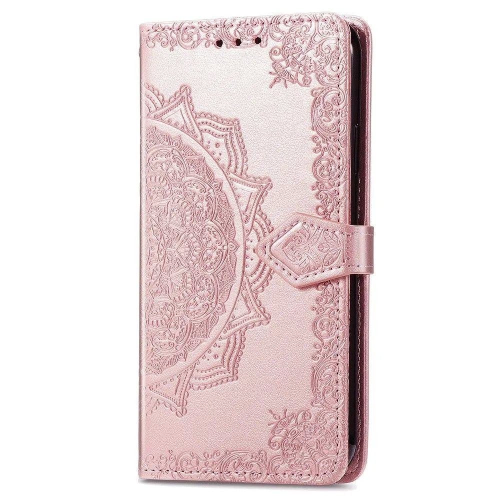 Mandala Samsung Galaxy M33 5G Flip case - Rose Gold