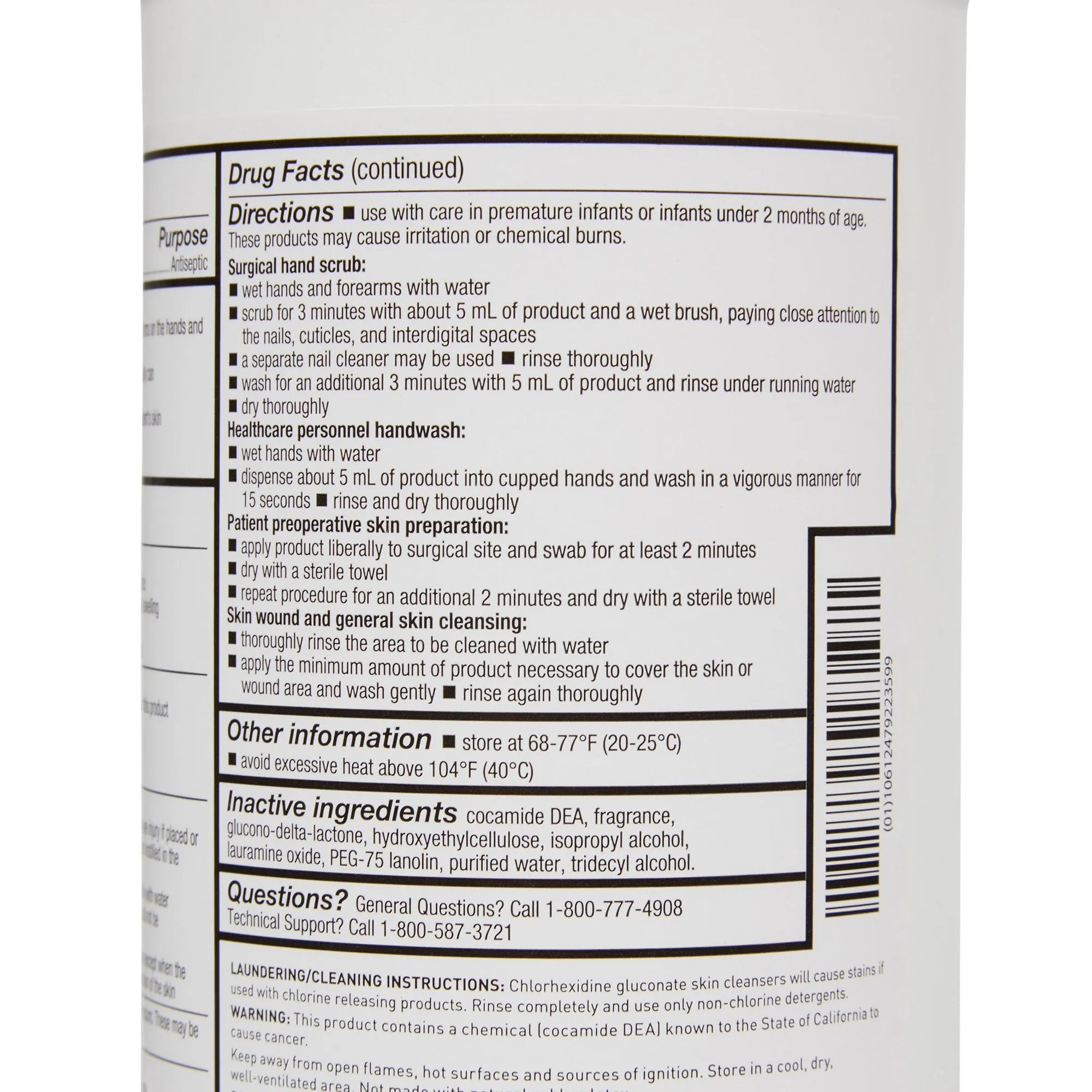 McKesson Antiseptic Skin Cleanser, 32 oz. Flip-Top Bottle