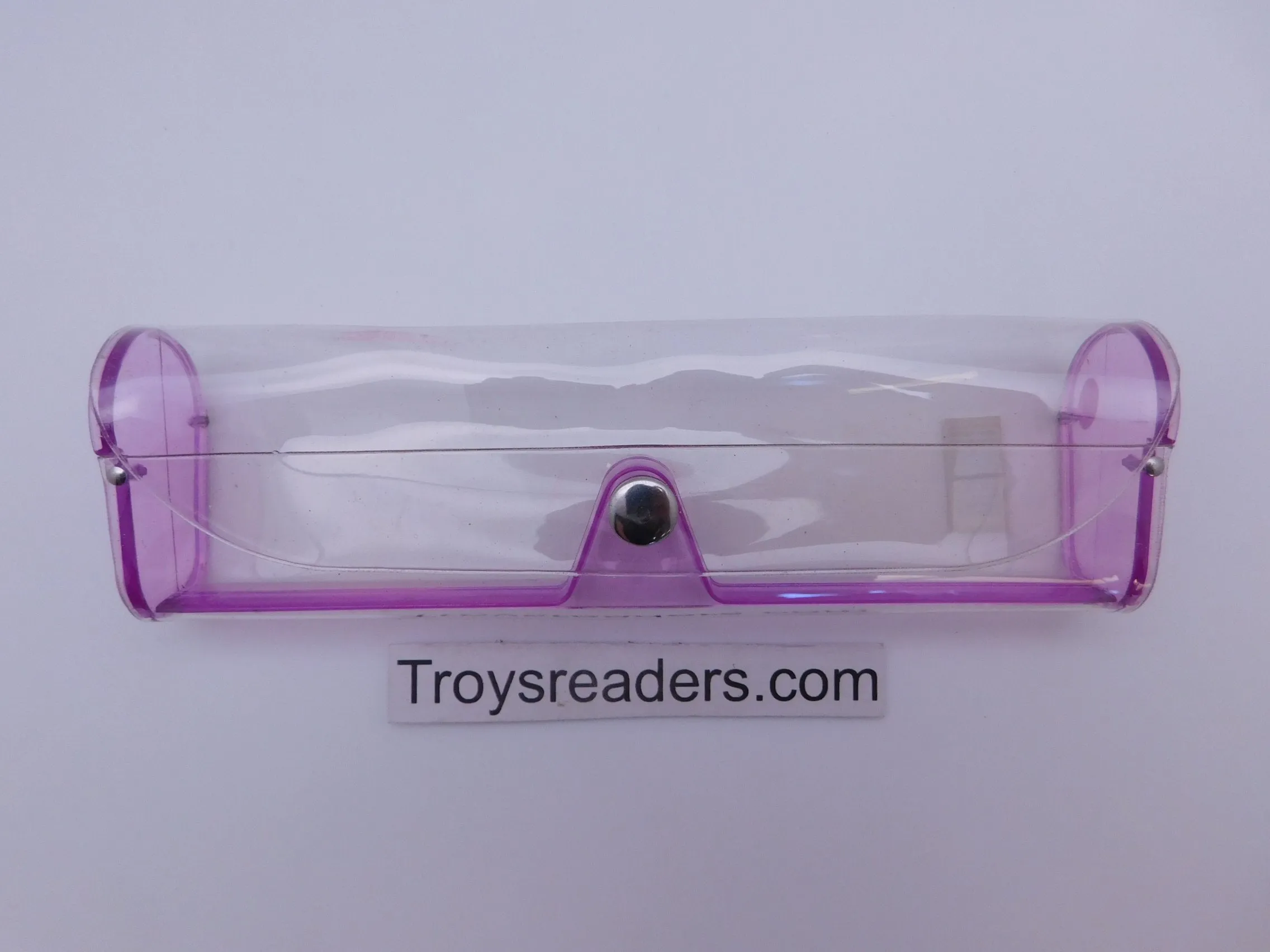 Medium Clear Plastic Case in Sixteen Colors