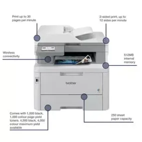 Mfc-L8340cdw Laser Aio/Mfp Led