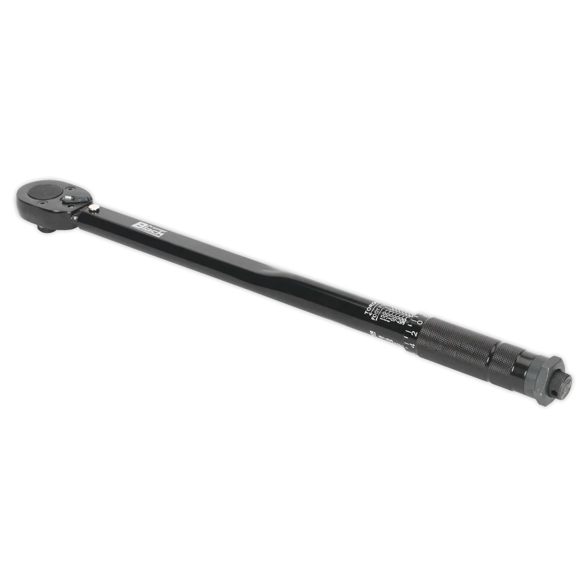 Micrometer Torque Wrench 1/2"Sq Drive Calibrated Black Series