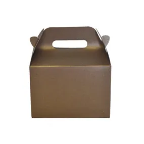 Mini Gable Boxes - SPARKLE BROWN (Set of 48)