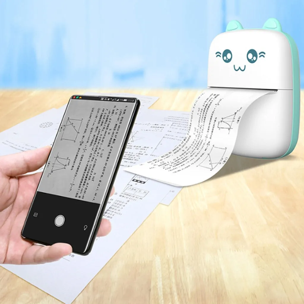 Mini Portable Wi-Fi Label Printer