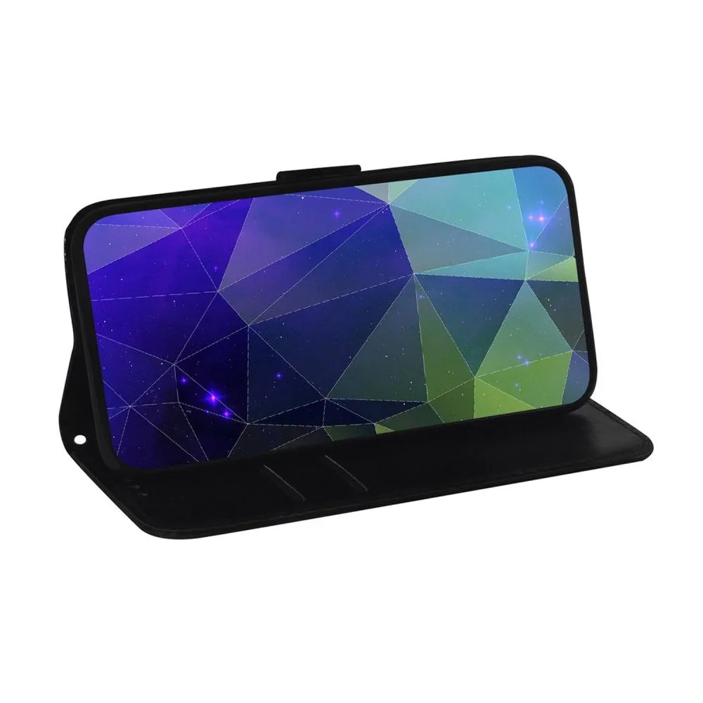 Mirror Motorola Moto E32 flip case - Black