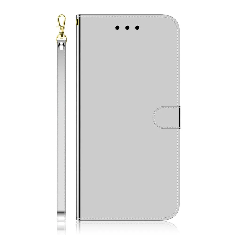 Mirror Nokia XR20 flip case - Silver