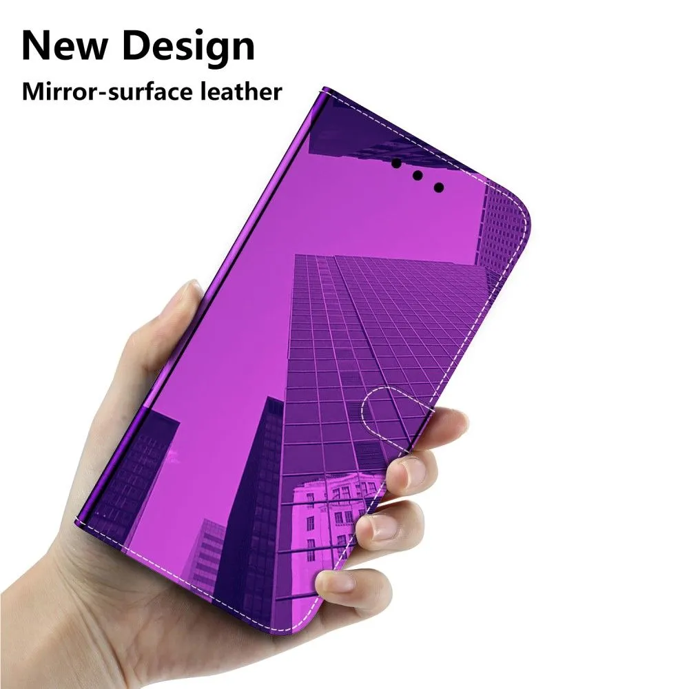 Mirror OnePlus Nord CE 2 5G flip case - Purple