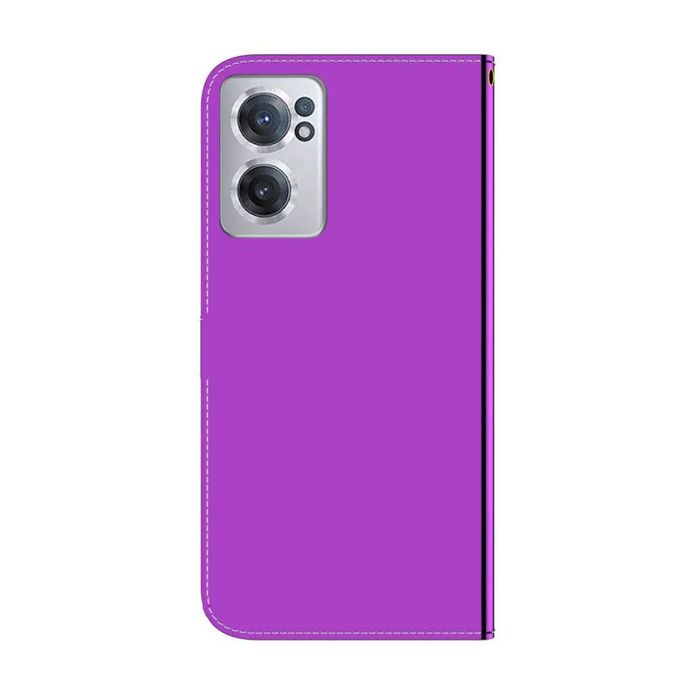 Mirror OnePlus Nord CE 2 5G flip case - Purple