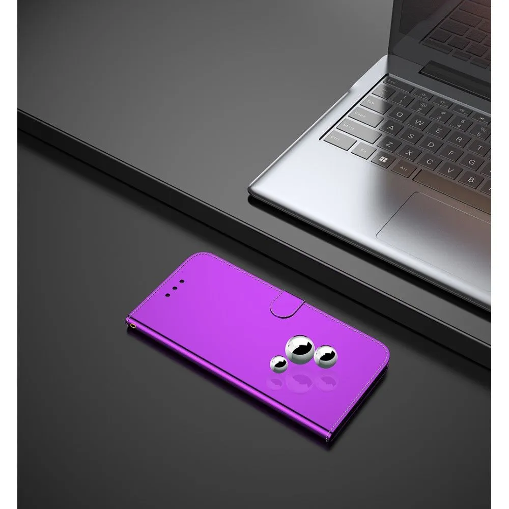 Mirror OnePlus Nord CE 2 5G flip case - Purple