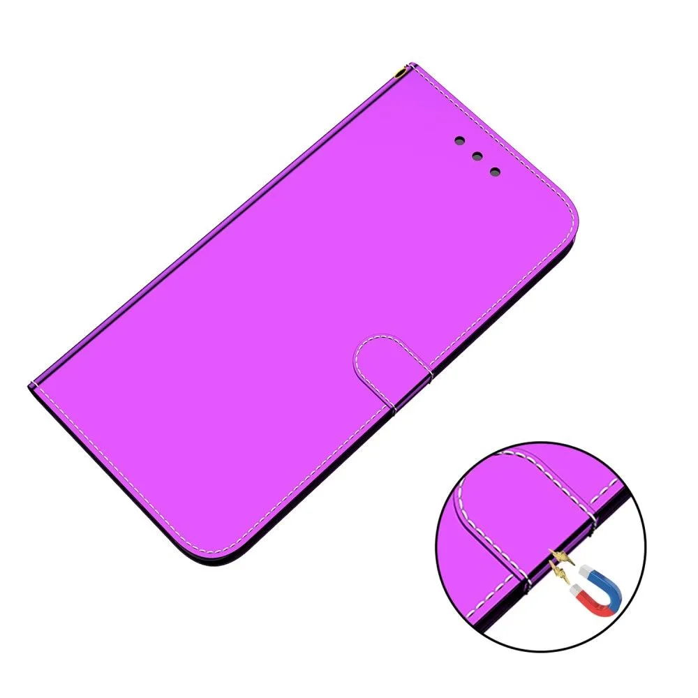 Mirror OnePlus Nord CE 2 5G flip case - Purple