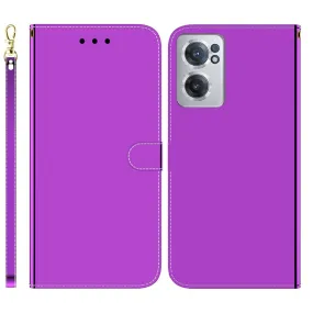 Mirror OnePlus Nord CE 2 5G flip case - Purple