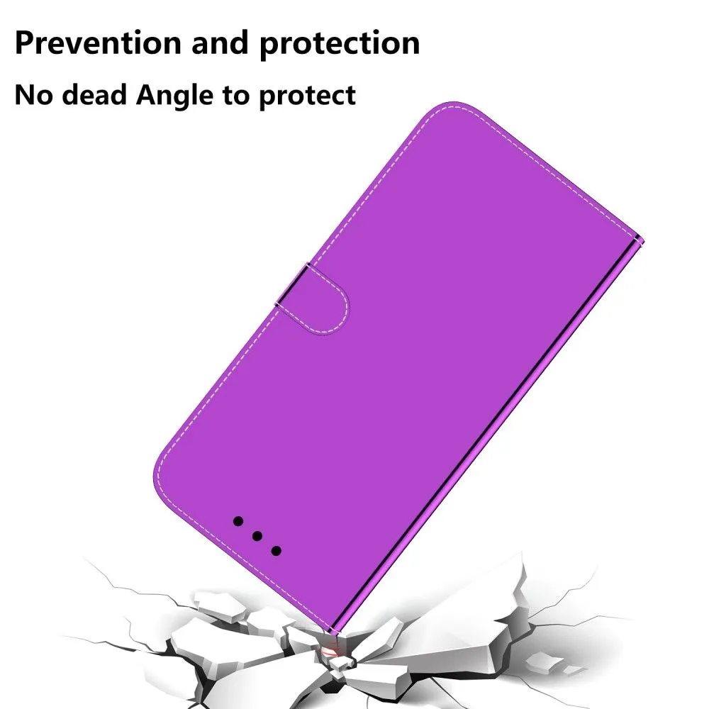 Mirror OnePlus Nord CE 2 5G flip case - Purple