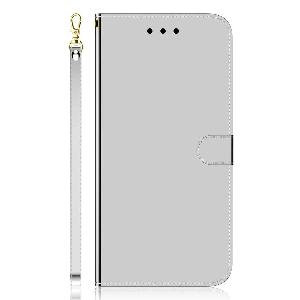 Mirror OnePlus Nord CE 2 5G flip case - Silver