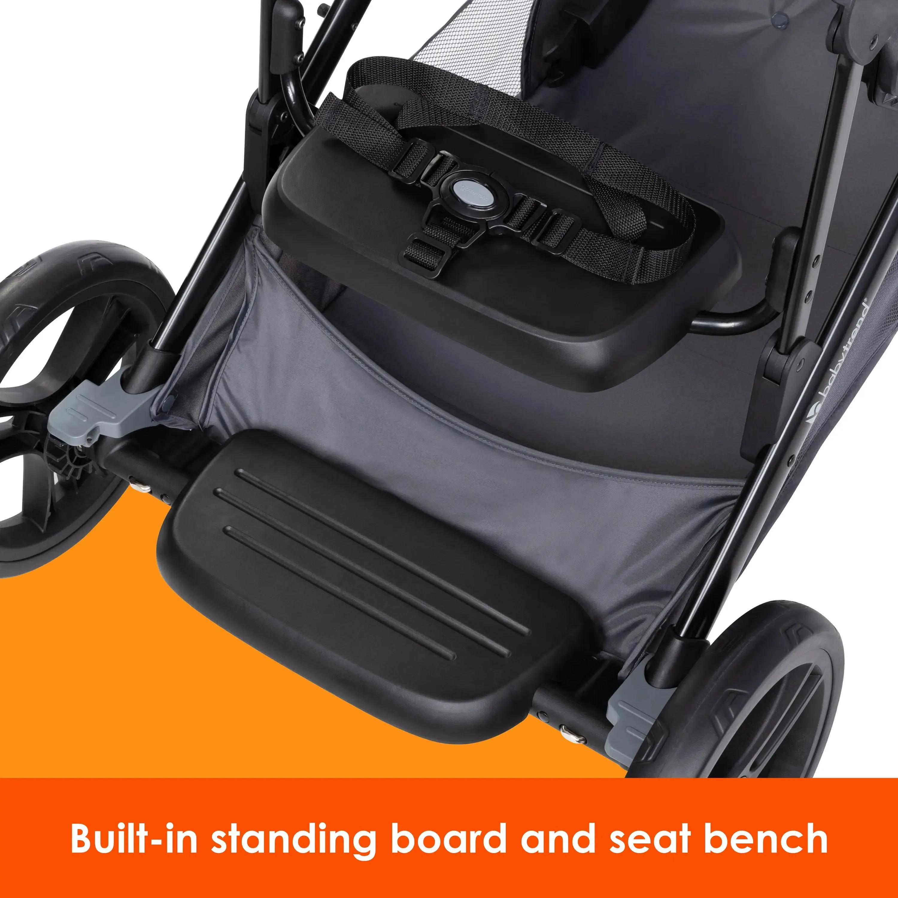 Morph Single to Double Modular Stroller Travel System with EZ-Lift™ PLUS Infant Car Seat