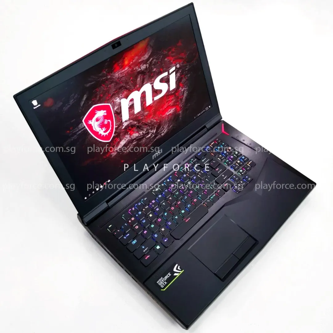 MSI Titan Pro (i7-7820HK, GTX 1080, 32GB, 2TB SSHD   1.2TB SSD, 17-inch)