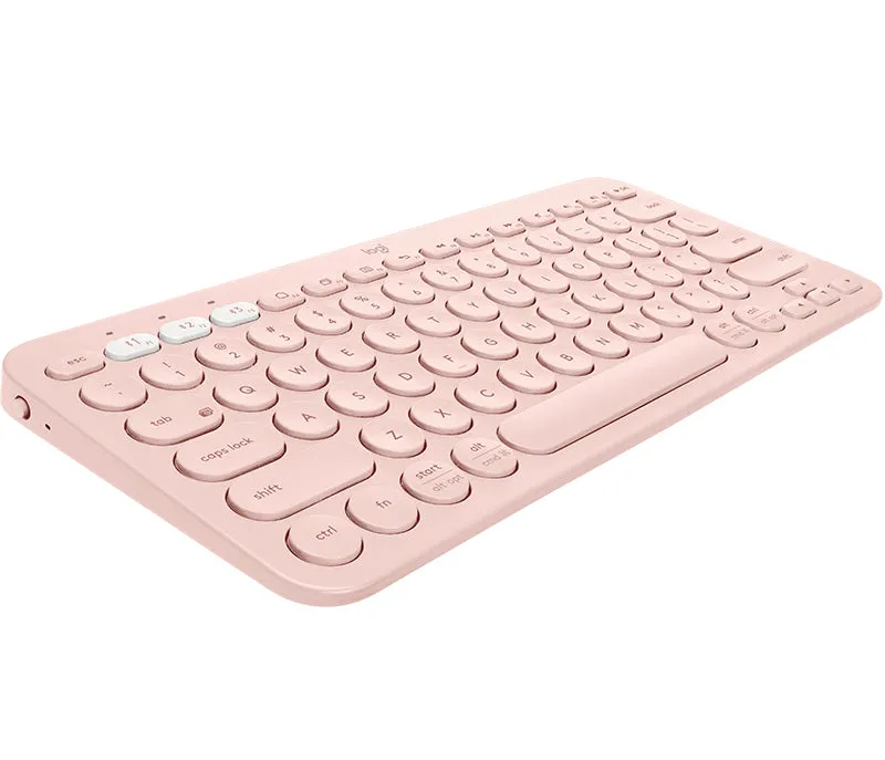 Multi-Device Bluetooth Keyboard - Rose