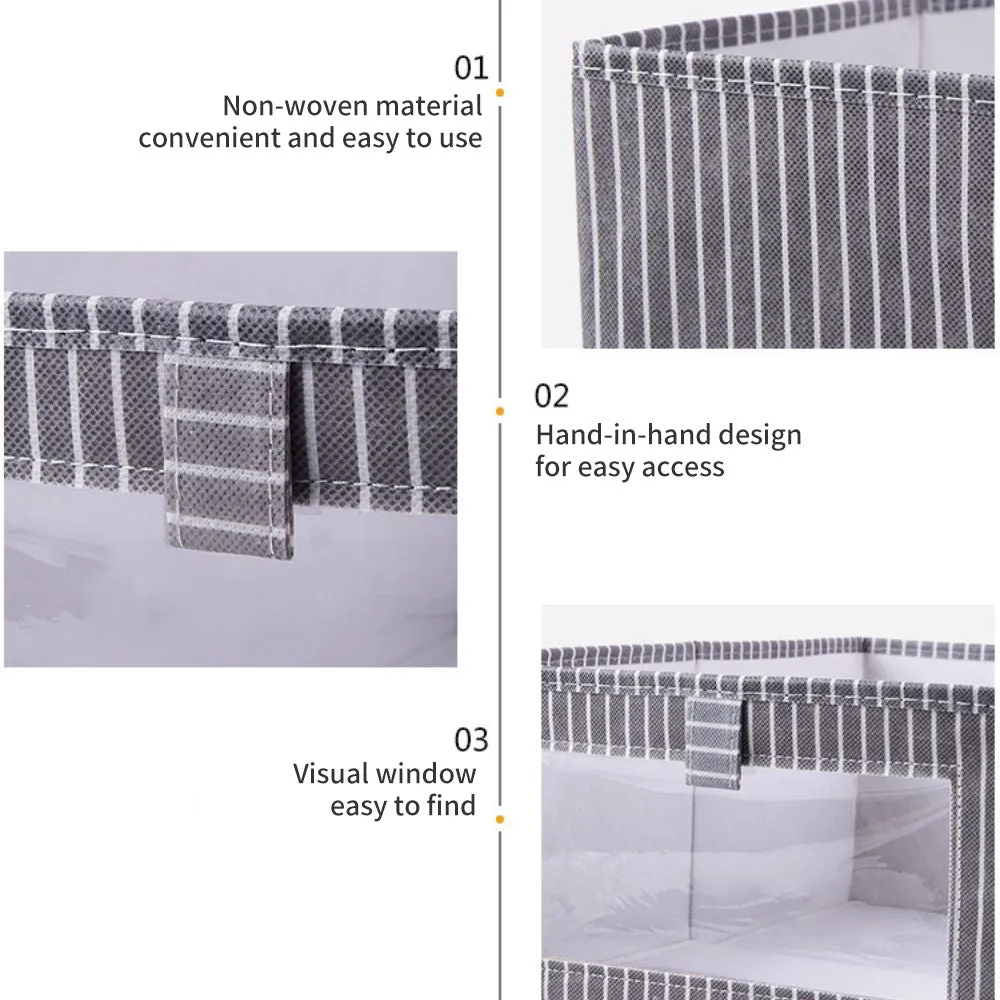 Multifunctional Clothes Storage Box (10.8'' x 15.7'' x 6.7'')