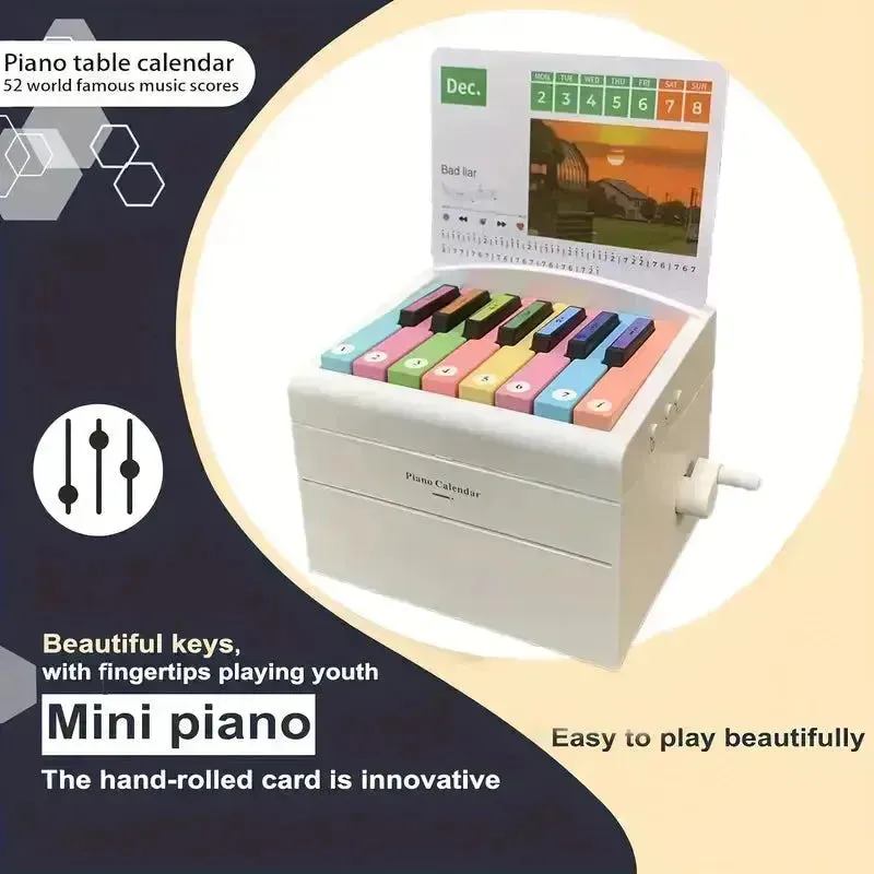 Musical Piano Calendar