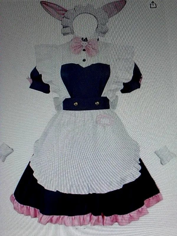 MZXDY Akiba Maid Cosplay Dress XXLarge