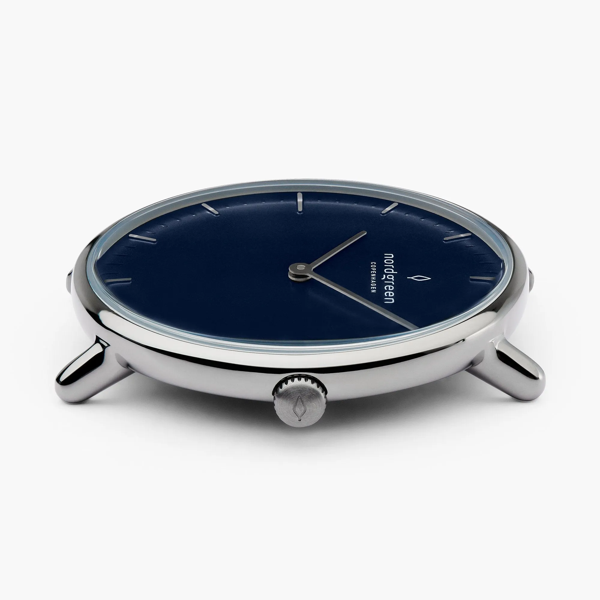 Native | Navy Dial - Navy Blue Vegan Leather