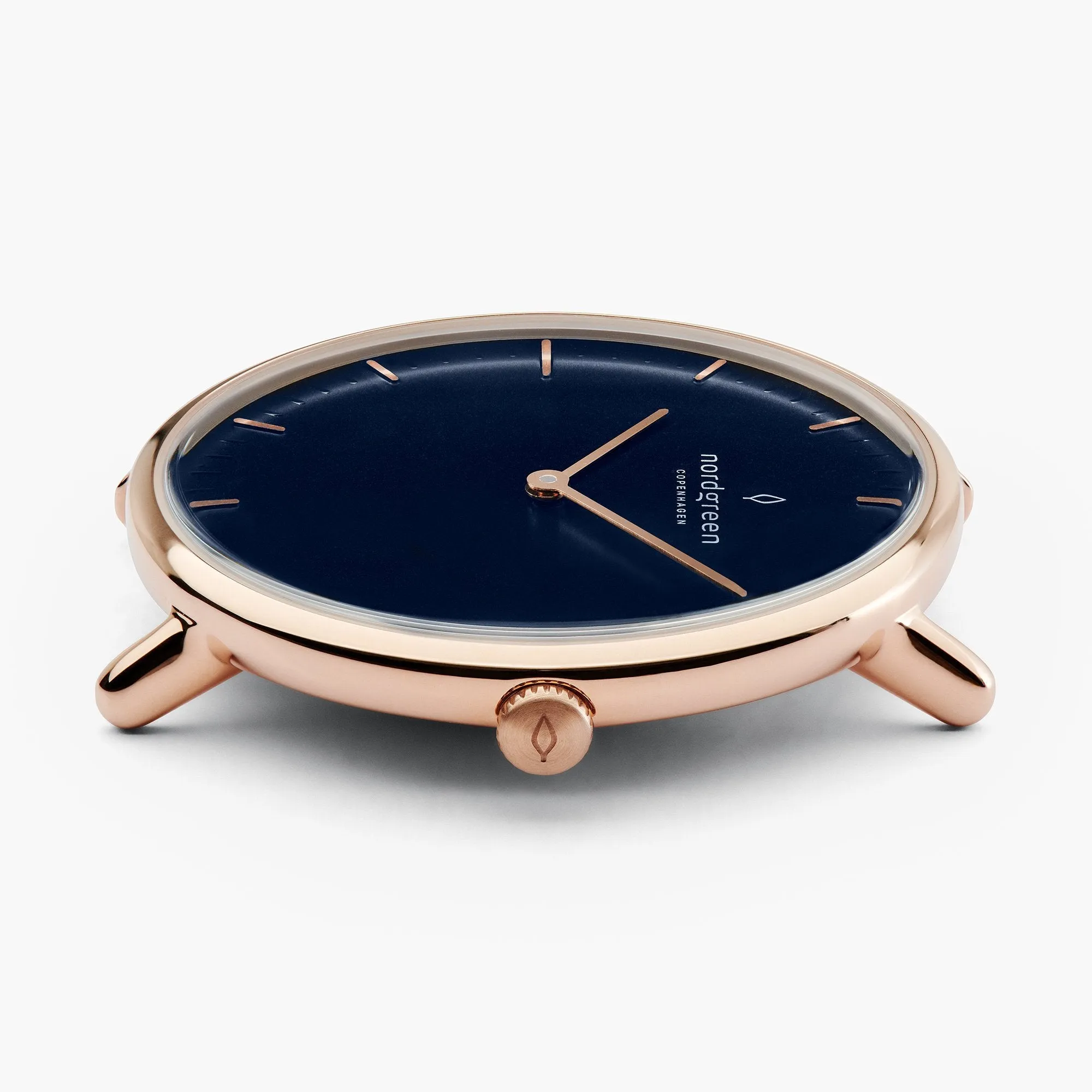 Native | Navy Dial - Navy Blue Vegan Leather