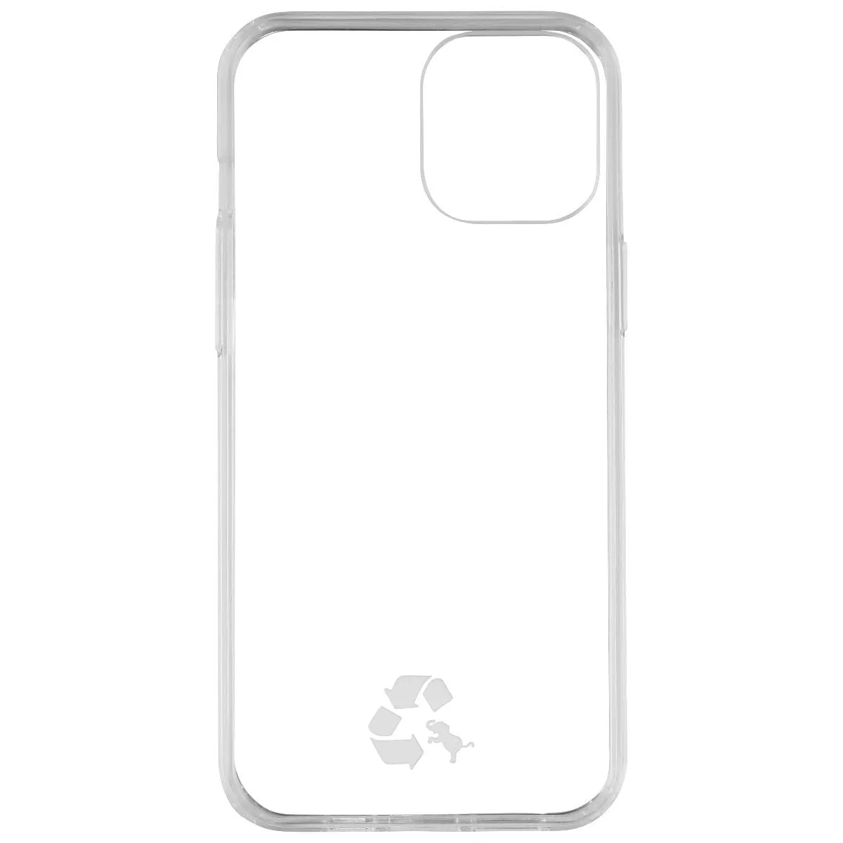 Nimble Hardshell Disc Case for Apple iPhone 12 Pro Max Smartphone - Clear