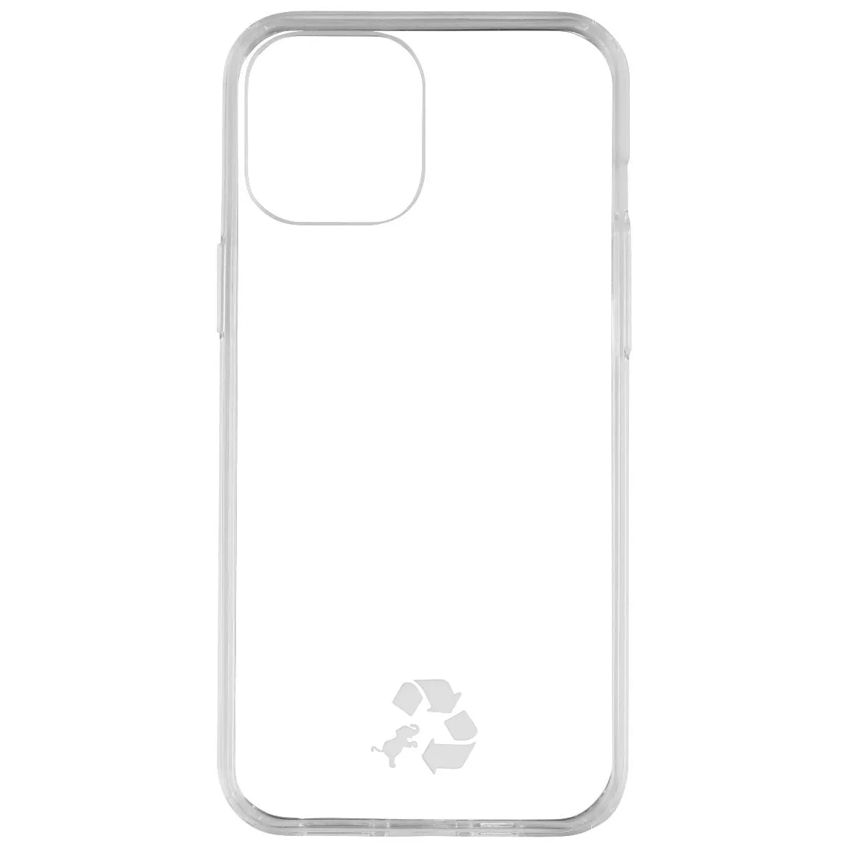 Nimble Hardshell Disc Case for Apple iPhone 12 Pro Max Smartphone - Clear