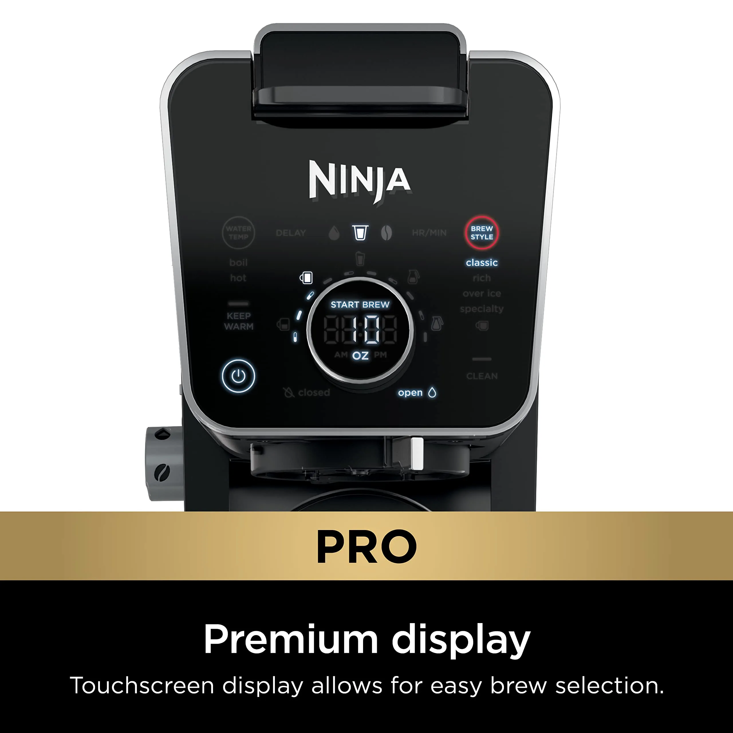 Ninja DualBrew Pro Coffee Maker with K-Cup Compatibility - 12 Cup Carafe