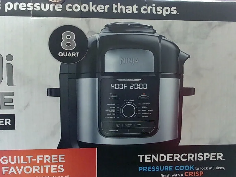 Ninja Foodi Deluxe 8-Quart Pressure Cooker & Air Fryer